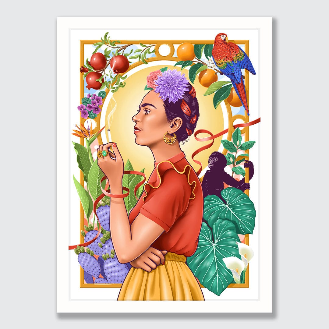 Frida Art Print by Julia Murray