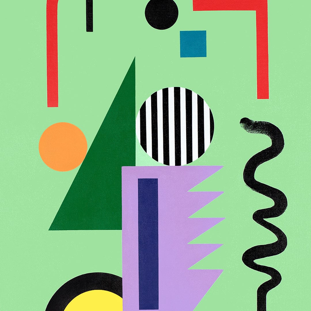 Green Ensemble Art Print by Jodi Clark