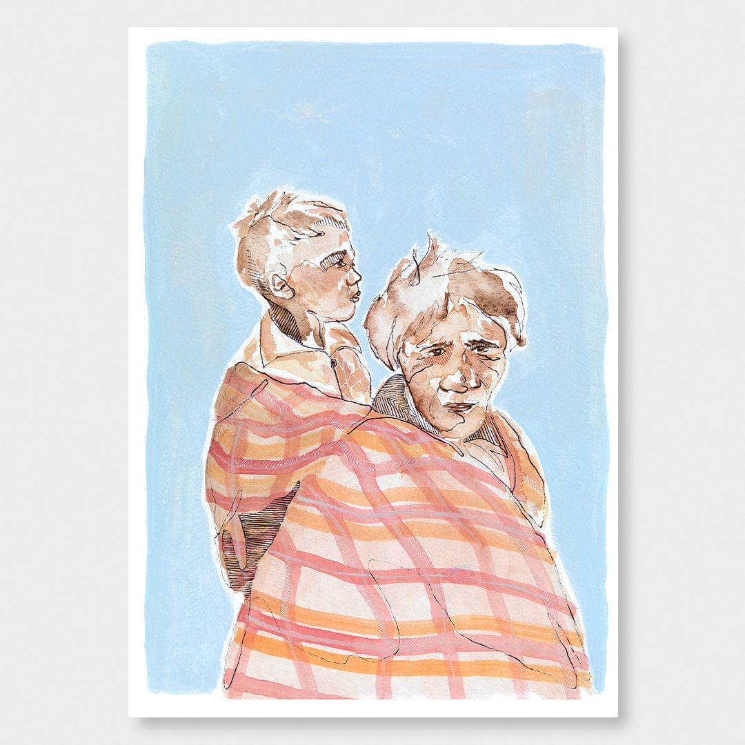 Haehaeora Te Rangitakatu Art Print by Makus Art