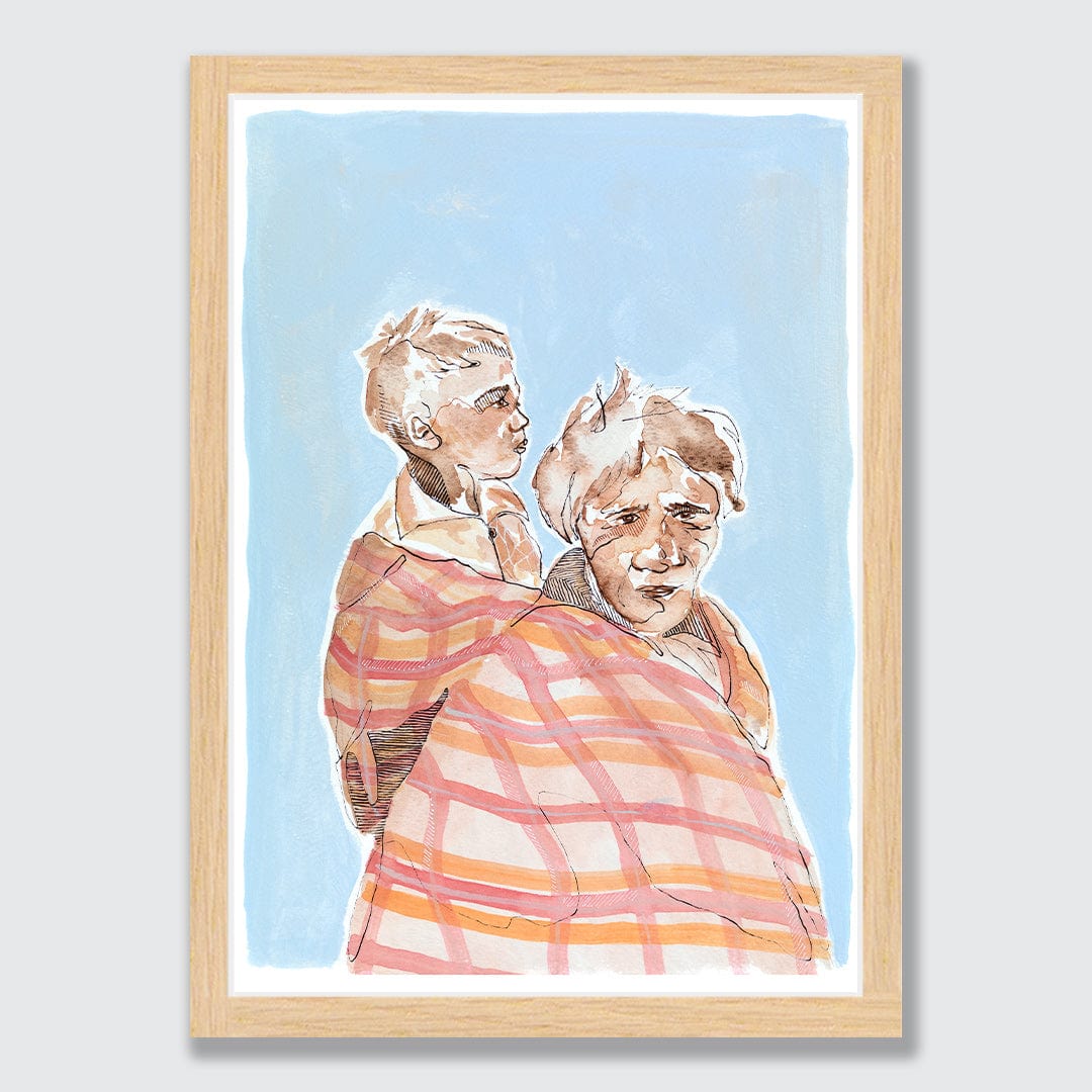 Haehaeora Te Rangitakatu Art Print by Makus Art