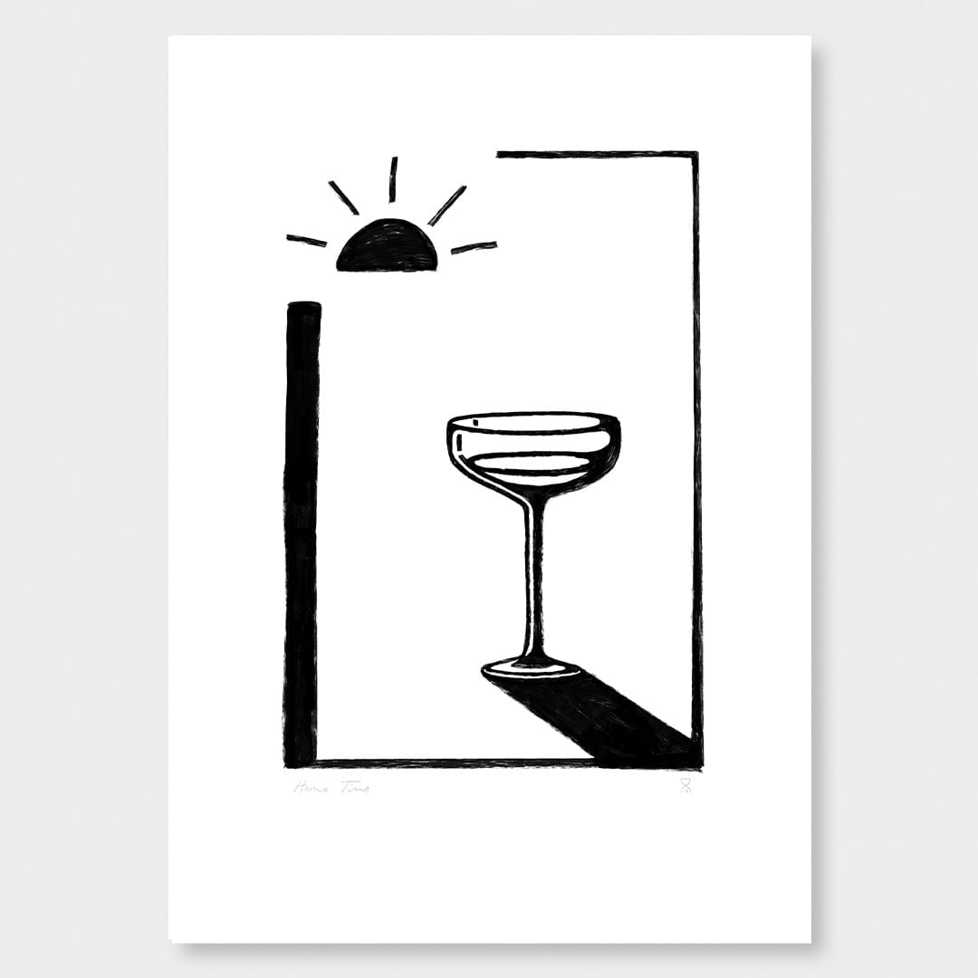 Happy Hour Art Print by Home Time