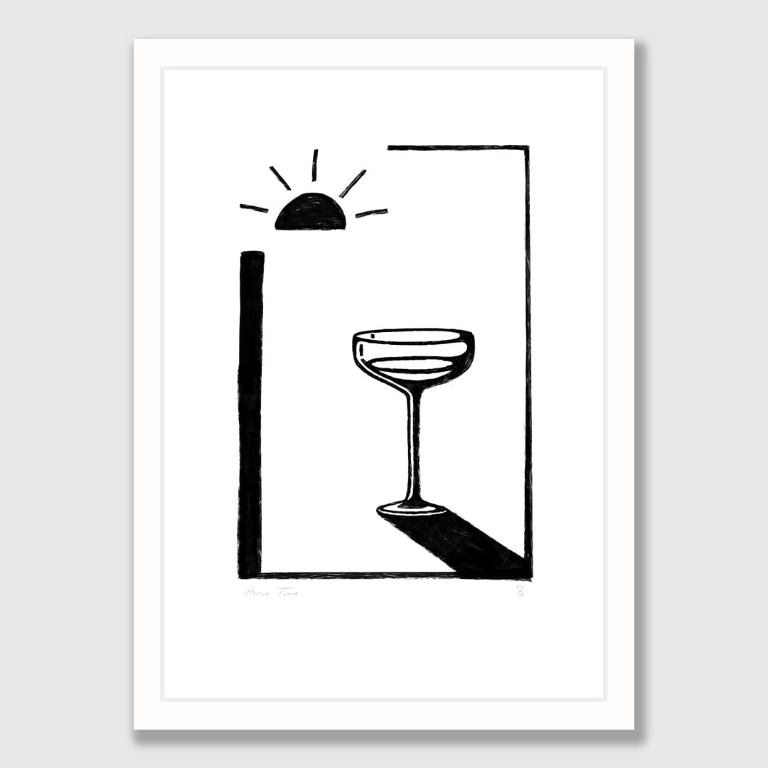 Happy Hour Art Print by Home Time