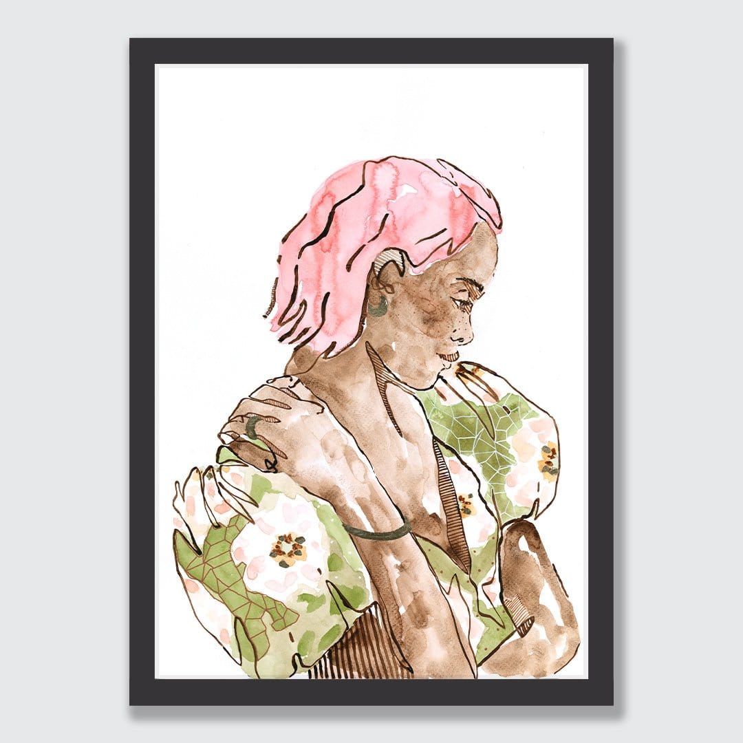 Harriet Art Print by Makus Art