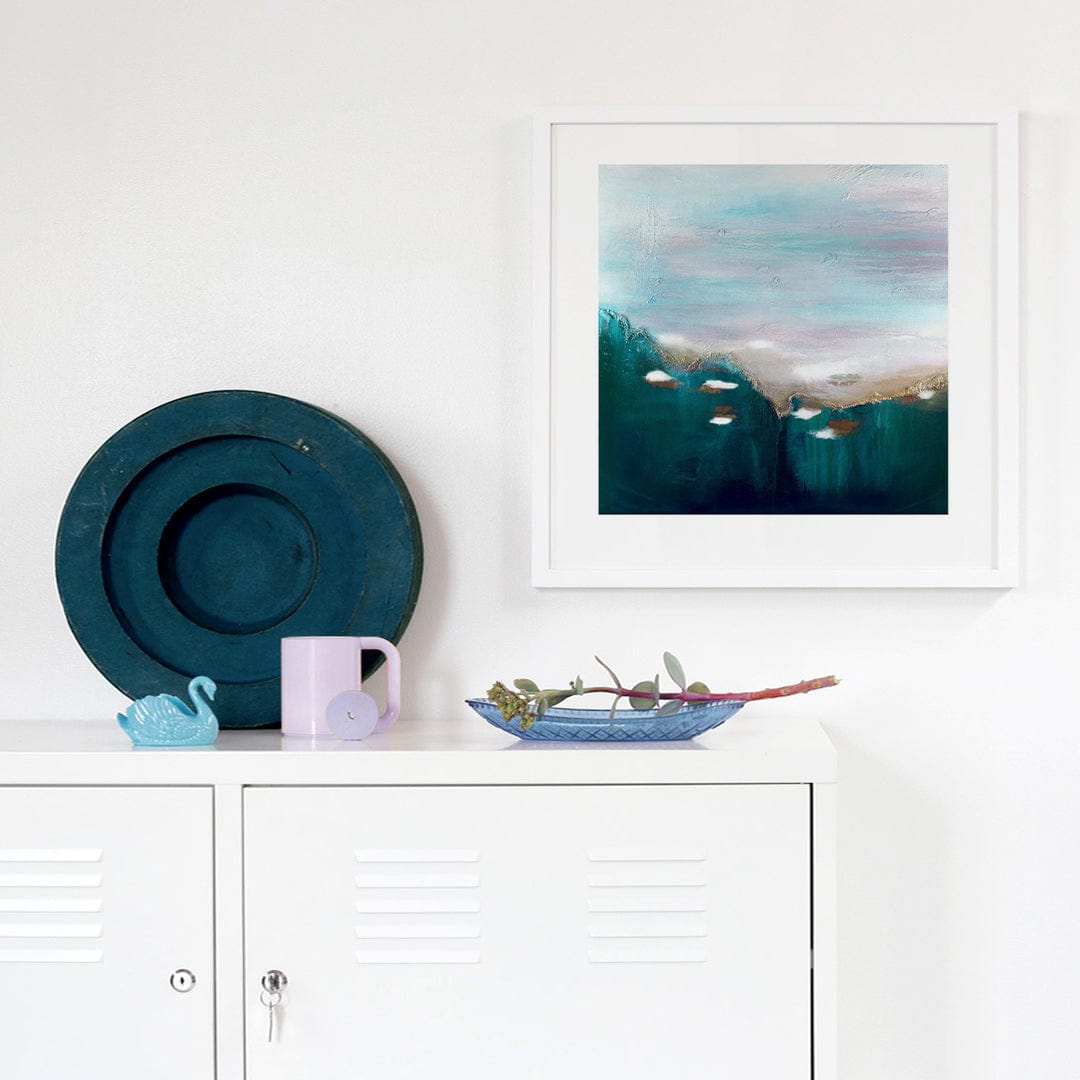 High Tide Limited Edition Art Print by Lucy Davidson