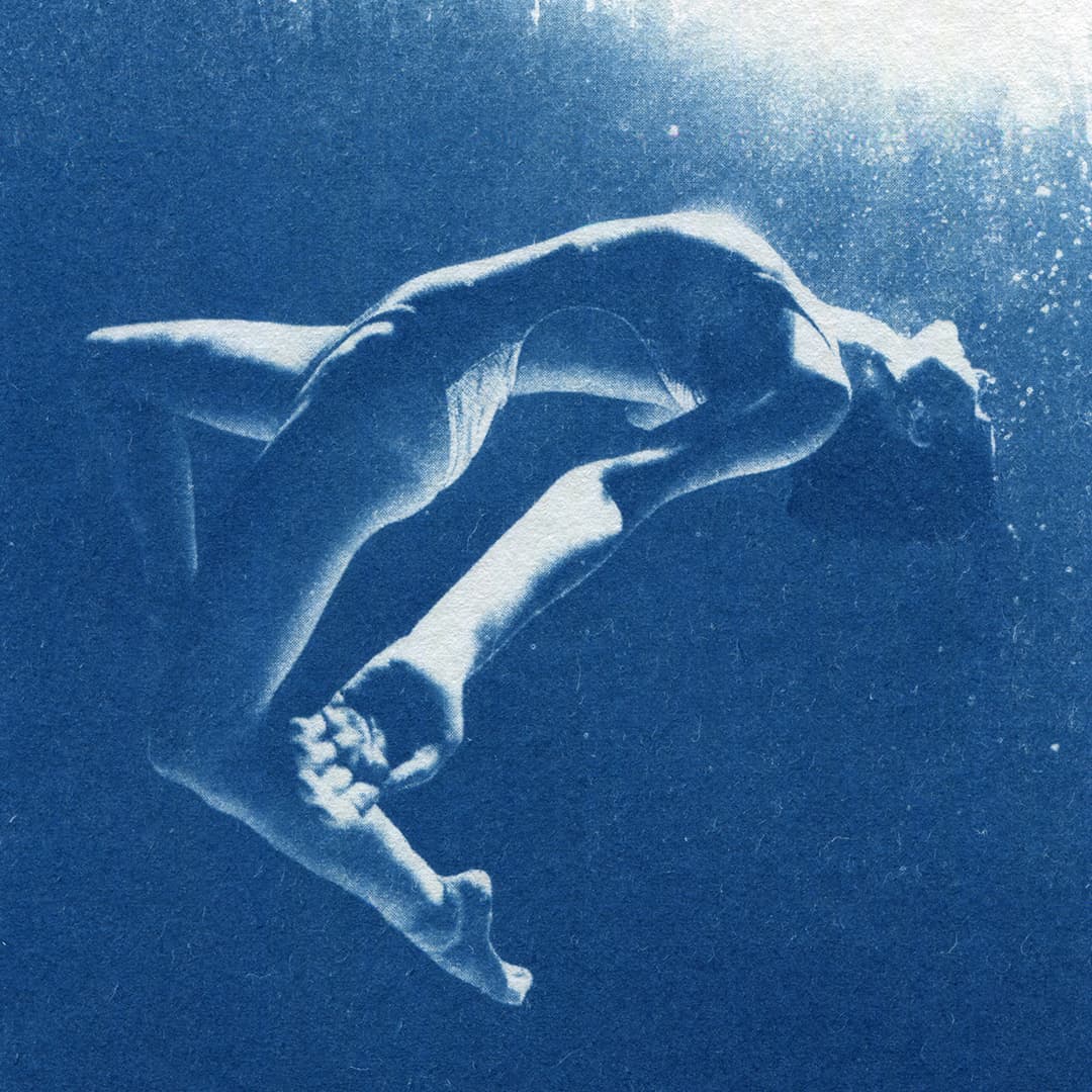 Into the Blue 02 Limited Edition Cyanotype by Sophia Jenny