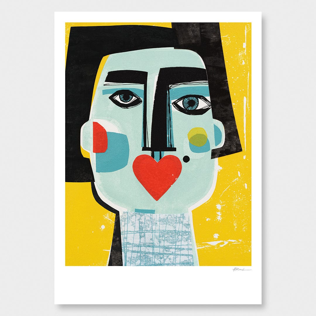 It's Complicated Art Print by Holly Roach