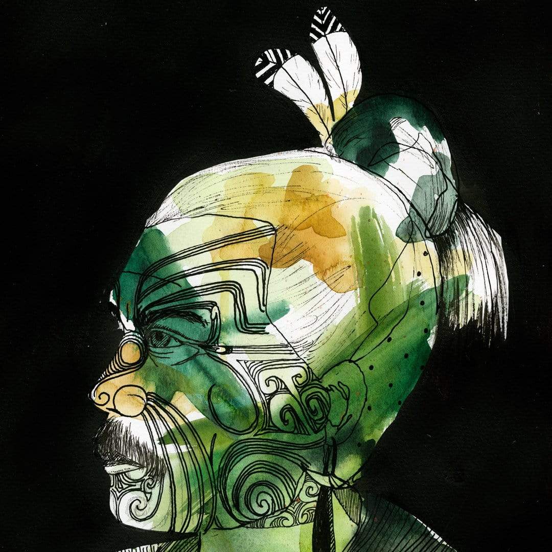 Kamariera Te Hau Takiri Wharepapa Art Print by Makus Art