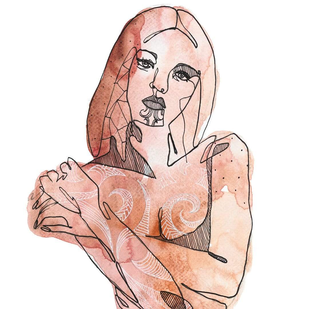 Kiri Kau Art Print by Makus Art