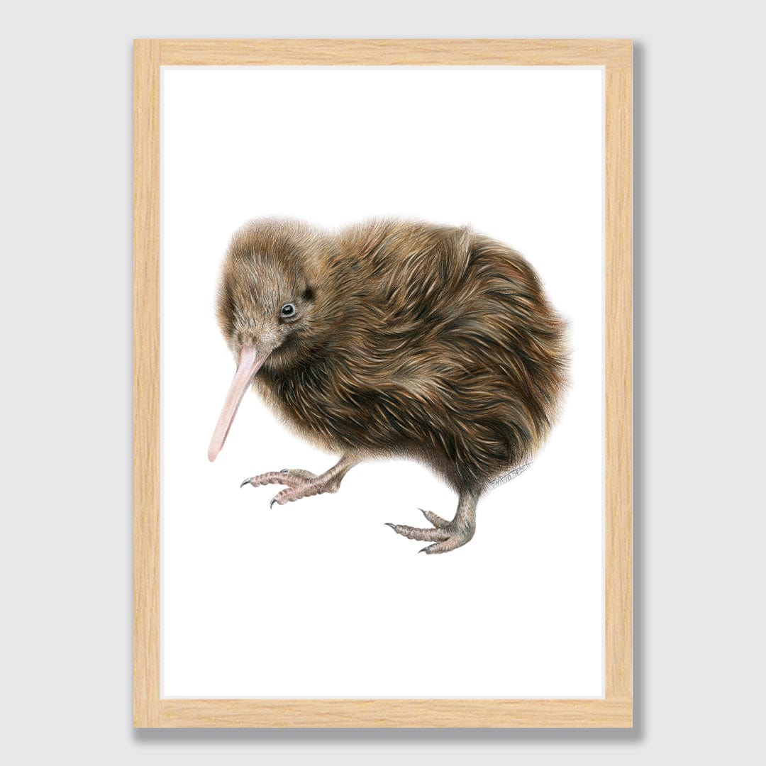 Kiwi Art Print by Olivia Bezett