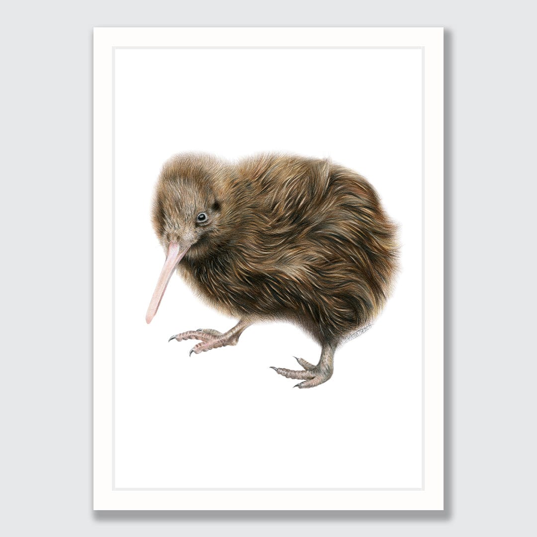 Kiwi Art Print by Olivia Bezett