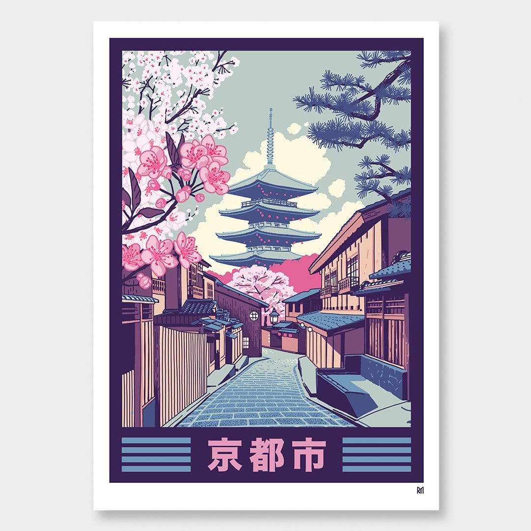 Kyoto Art Print by Ross Murray