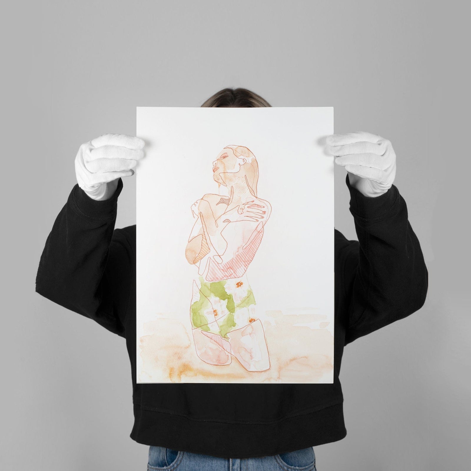 Lover Original Painting by Makus Art