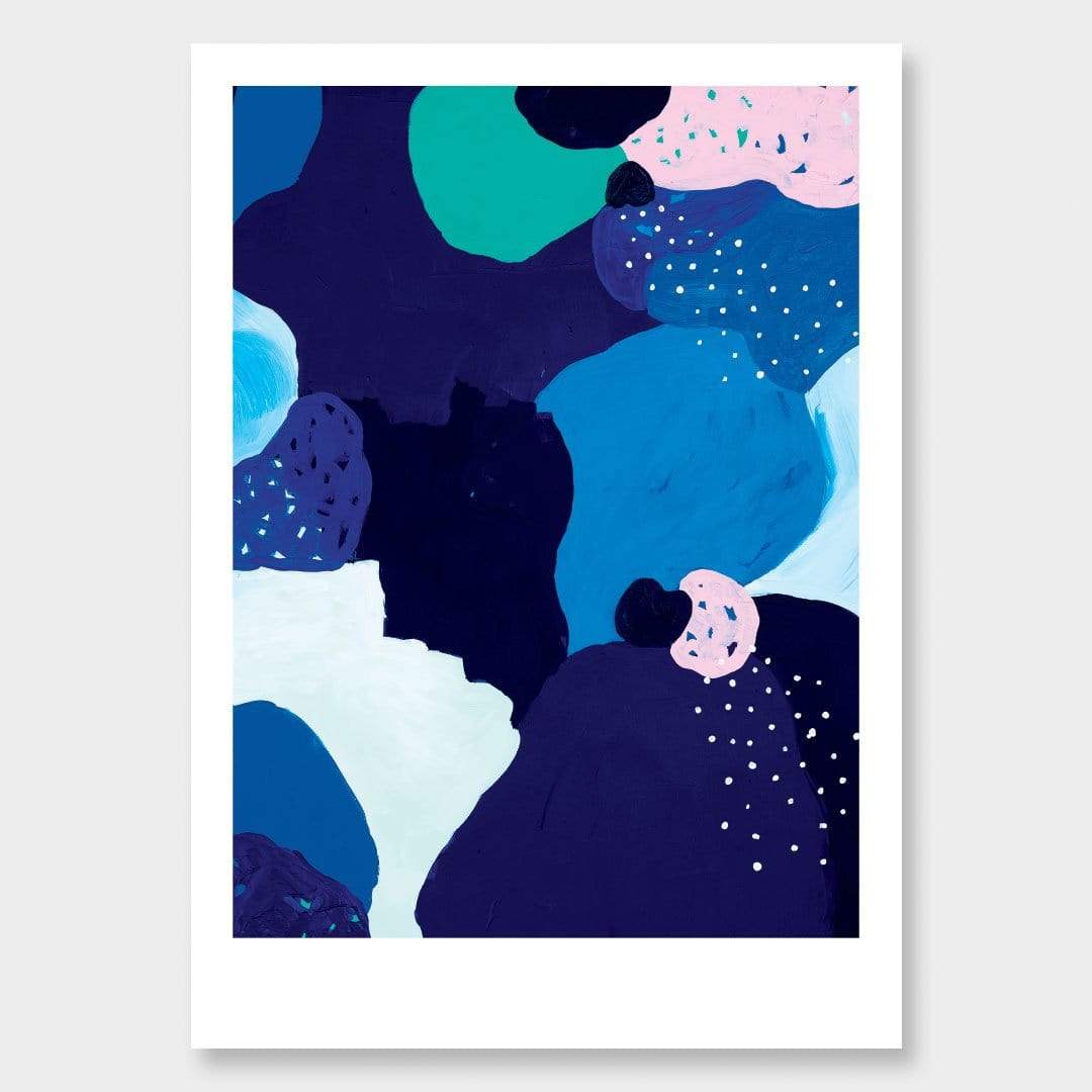 Midnight Garden Art Print by Alice Berry