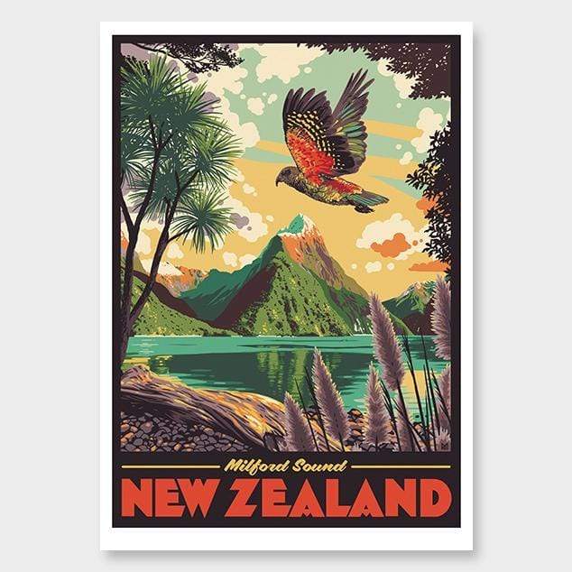 Milford Sound Art Print by Ross Murray