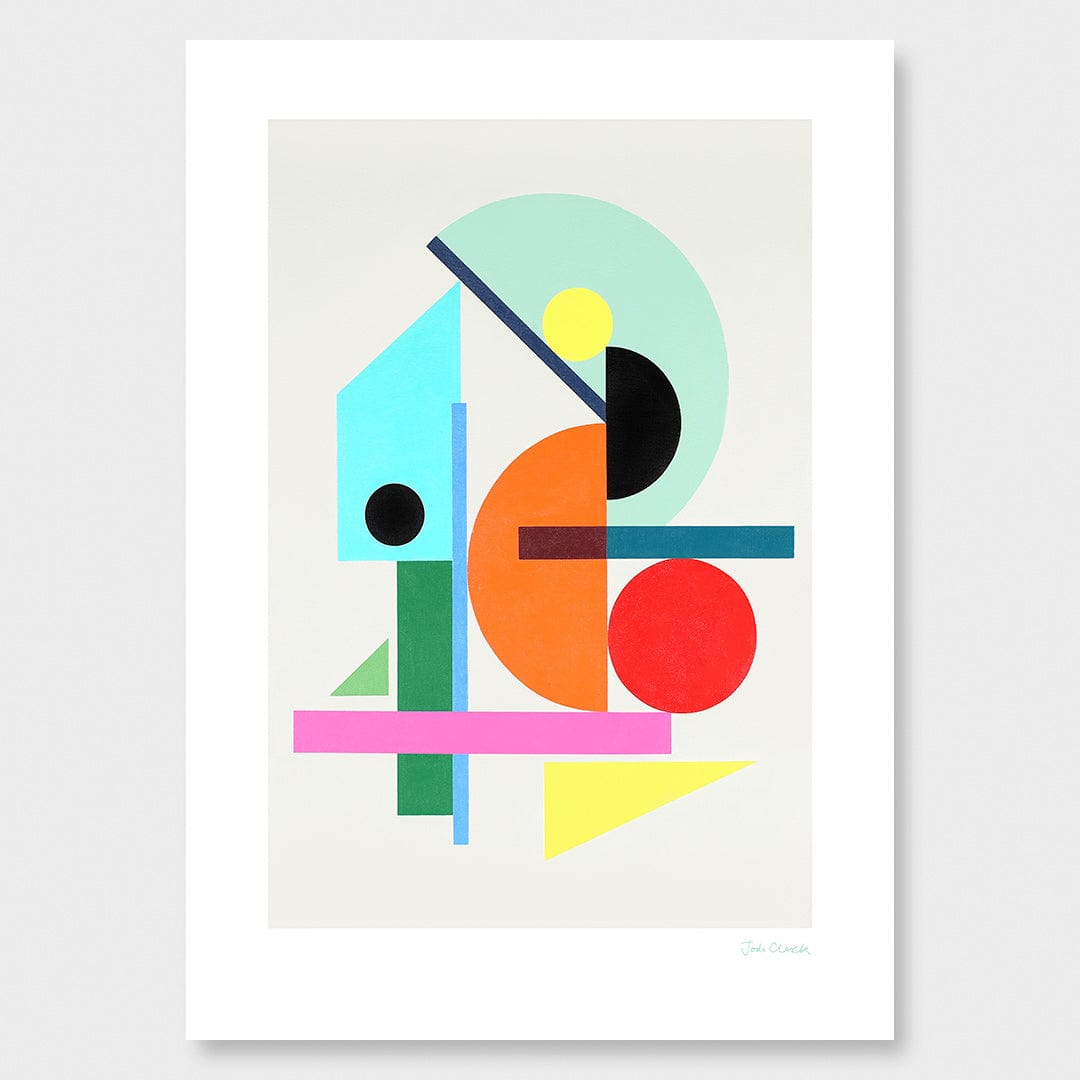 Modular I Art Print by Jodi Clark