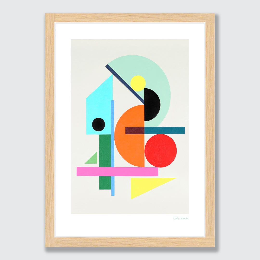 Modular I Art Print by Jodi Clark