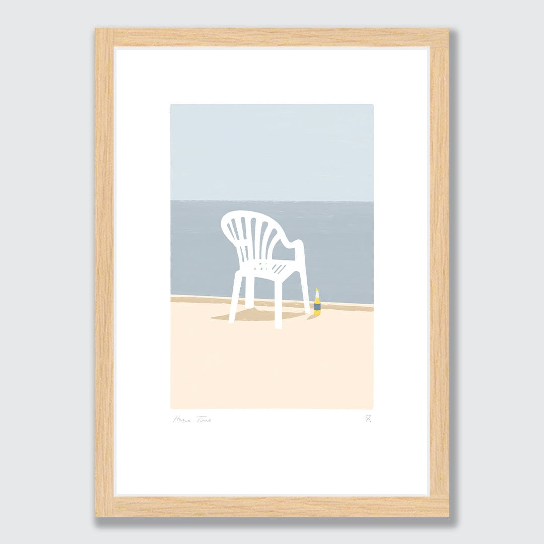 Monobloc Chair Art Print by Home Time