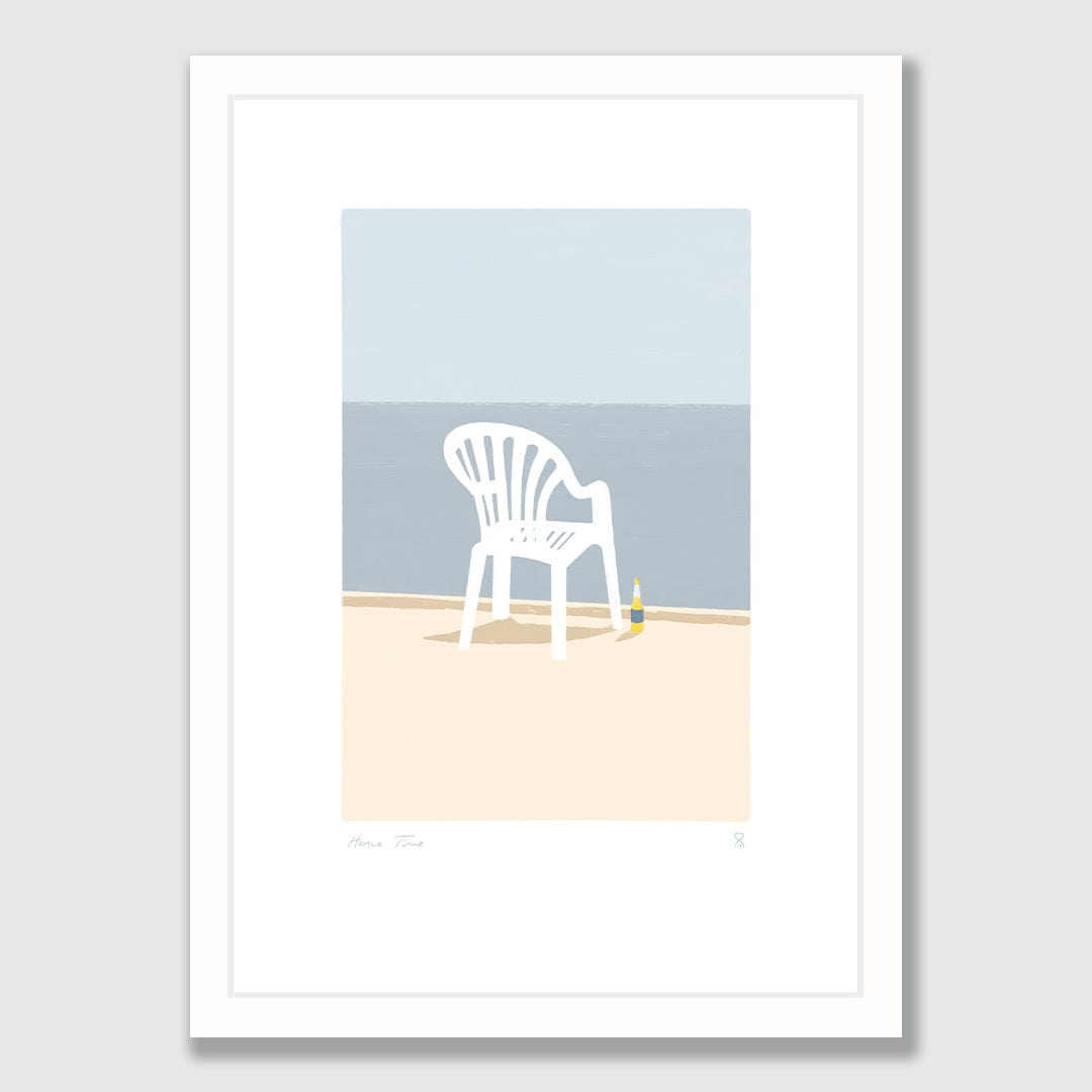 Monobloc Chair Art Print by Home Time