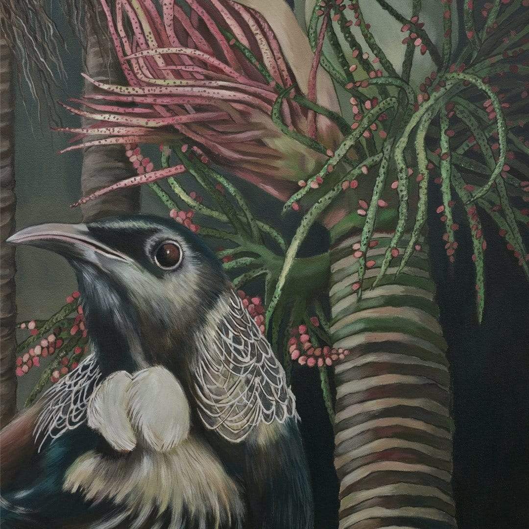 Moreau Tui Art Print by Margaret Petchell