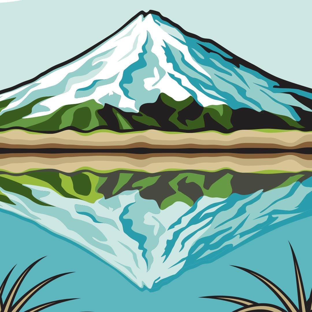 Mount Taranaki Art Print by Glenn Jones