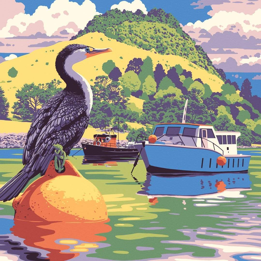 Mount Maunganui Art Print by Ross Murray