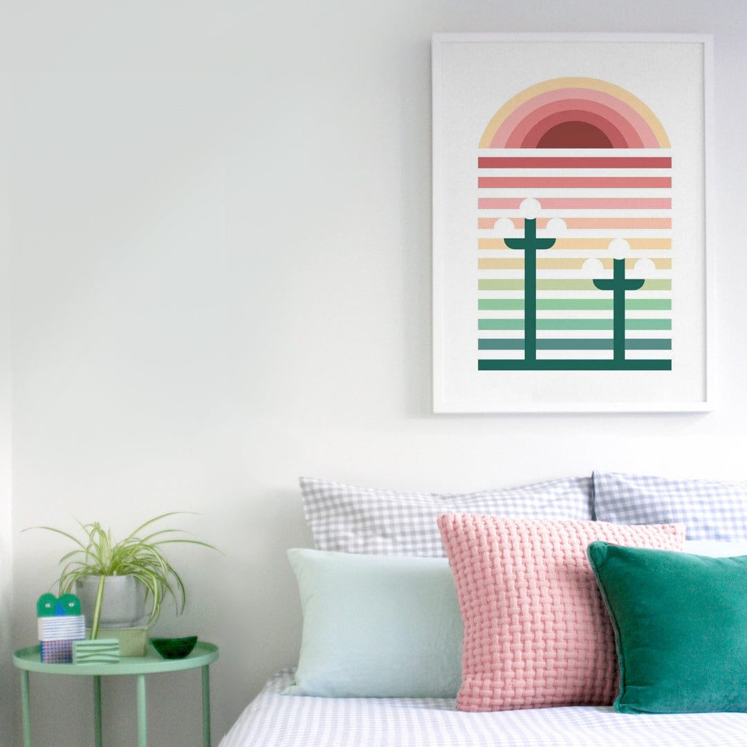 Napier Scandi Art Print by OSLO