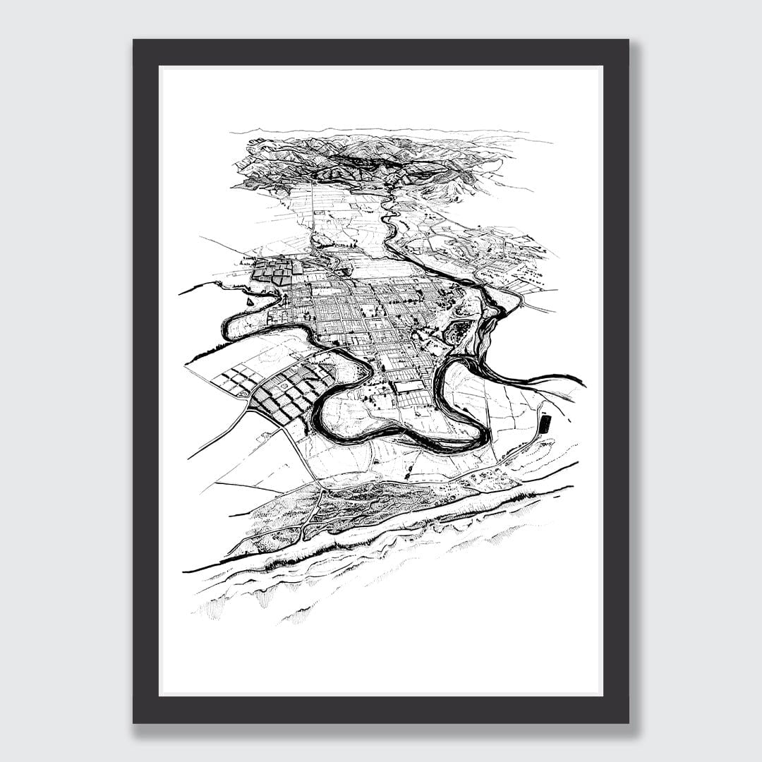 Ōpōtiki Art Print by Citizen Art