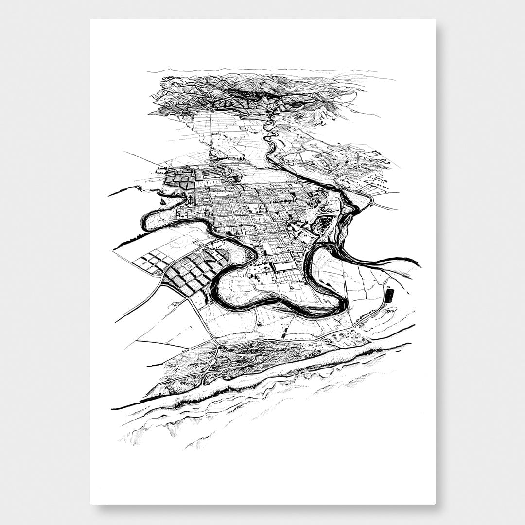 Ōpōtiki Art Print by Citizen Art