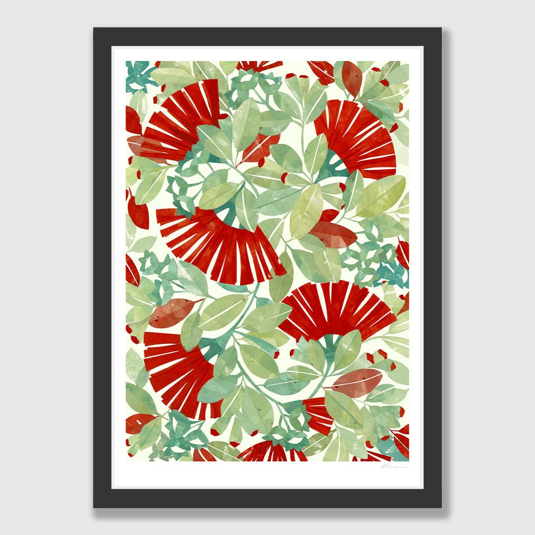 Pohutukawa Art Print by Holly Roach