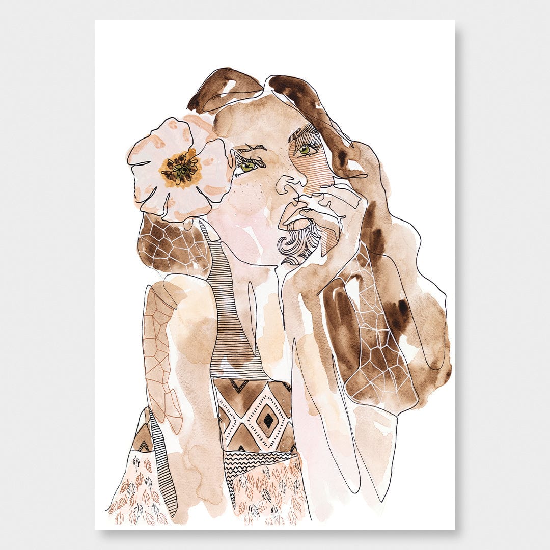 Puawai Art Print by Makus Art