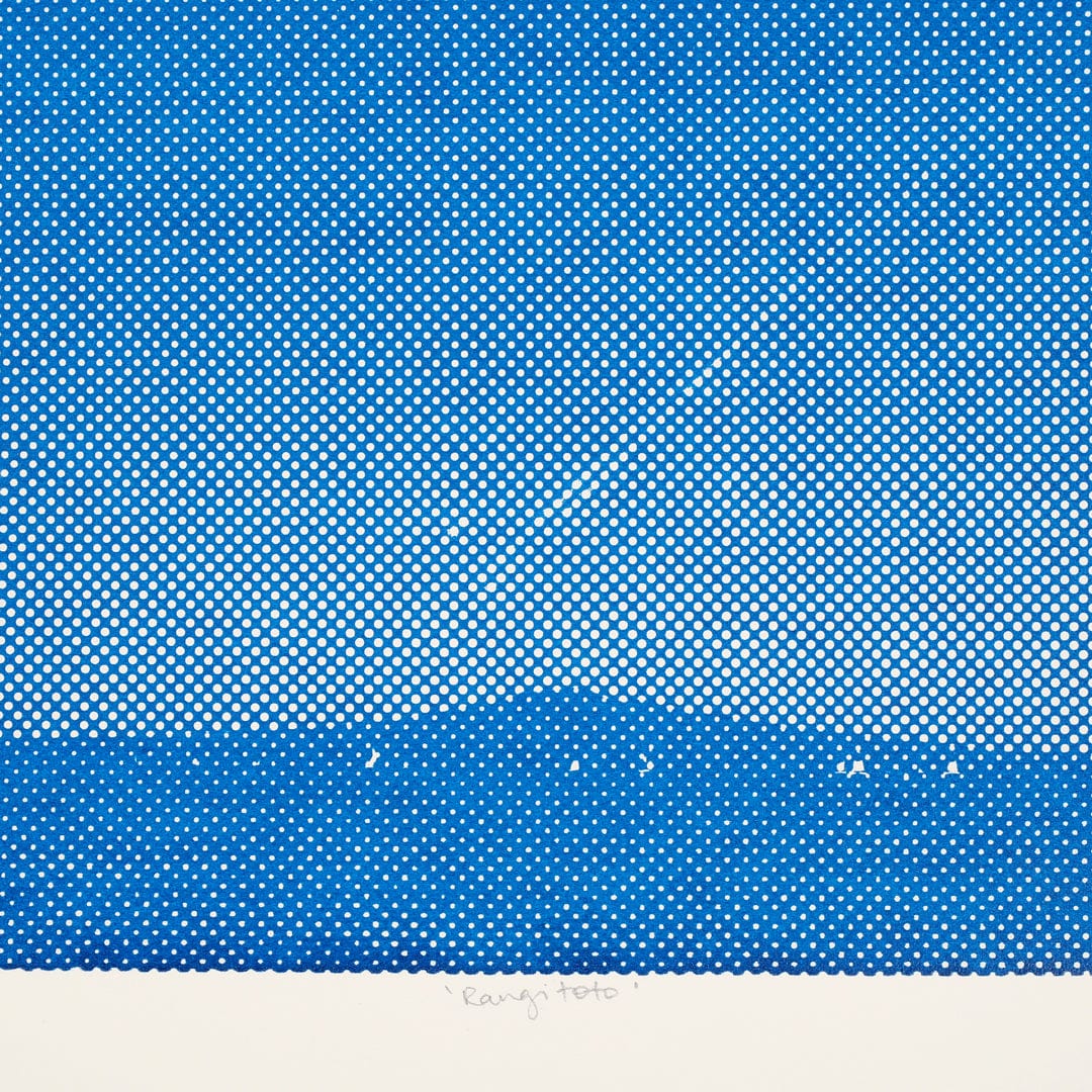 Rangitoto Screen-Print by Elliot Alexander