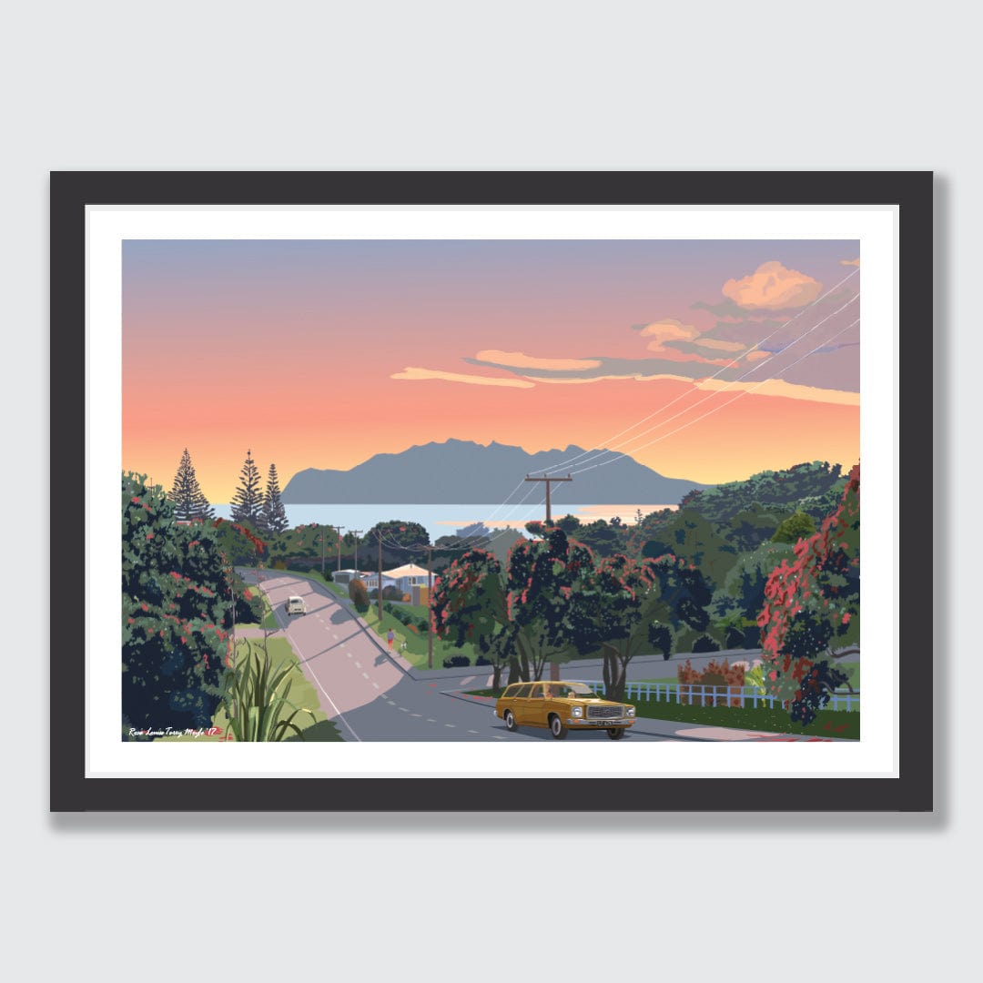 Road to Leigh Art Print by Rosie Louise &amp; Terry Moyle
