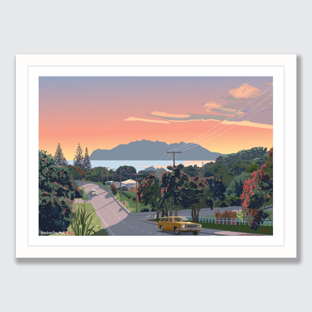 Road to Leigh Art Print by Rosie Louise &amp; Terry Moyle