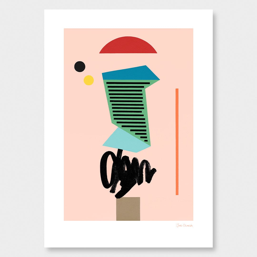 Roseate Art Print by Jodi Clark