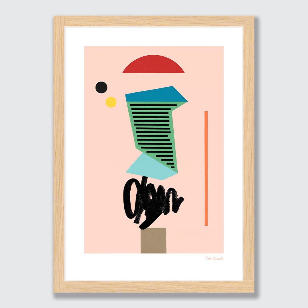 Roseate Art Print by Jodi Clark