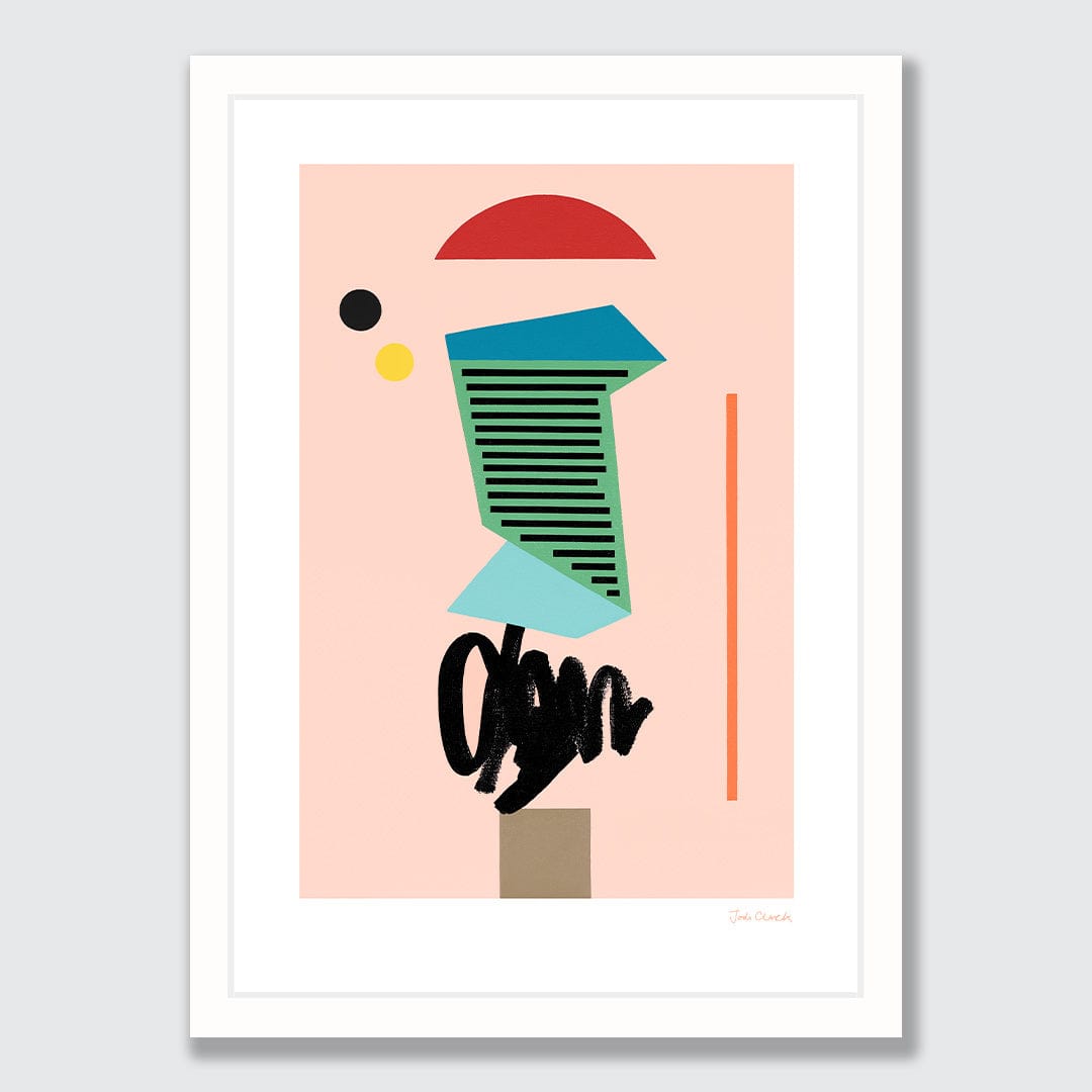Roseate Art Print by Jodi Clark