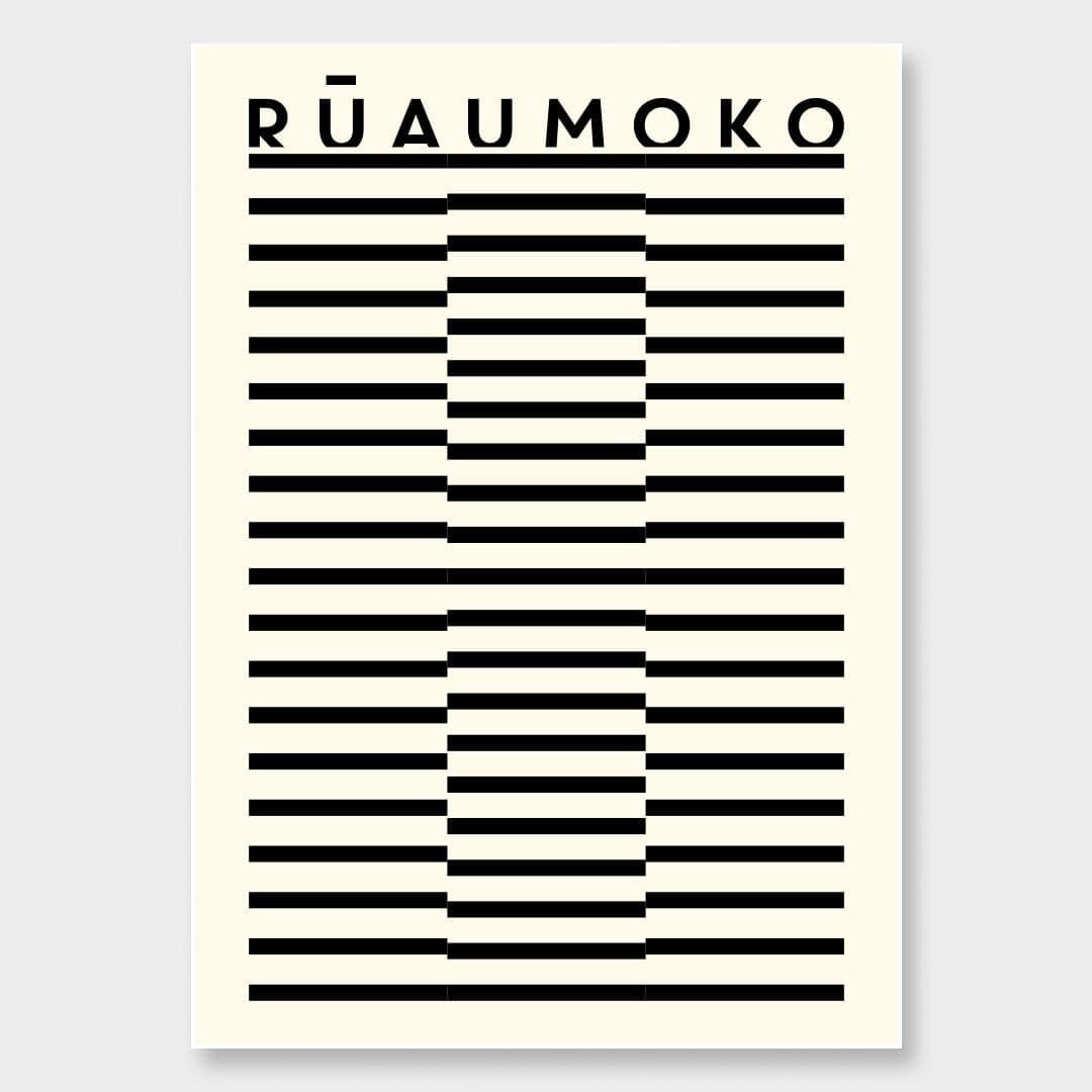 Rūaumoko Art Print by OSLO