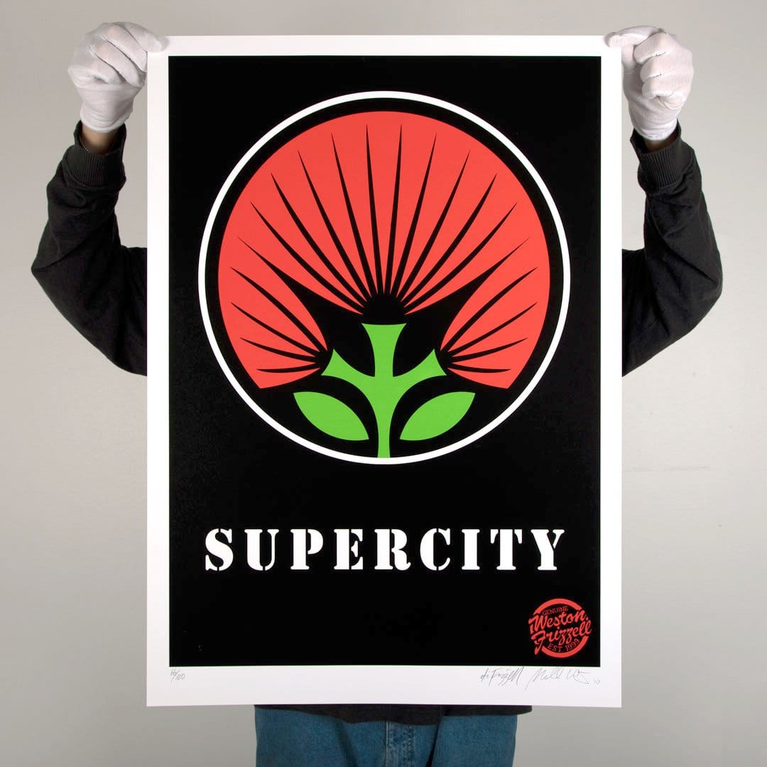 Supercity Screen-Print by Weston Frizzell