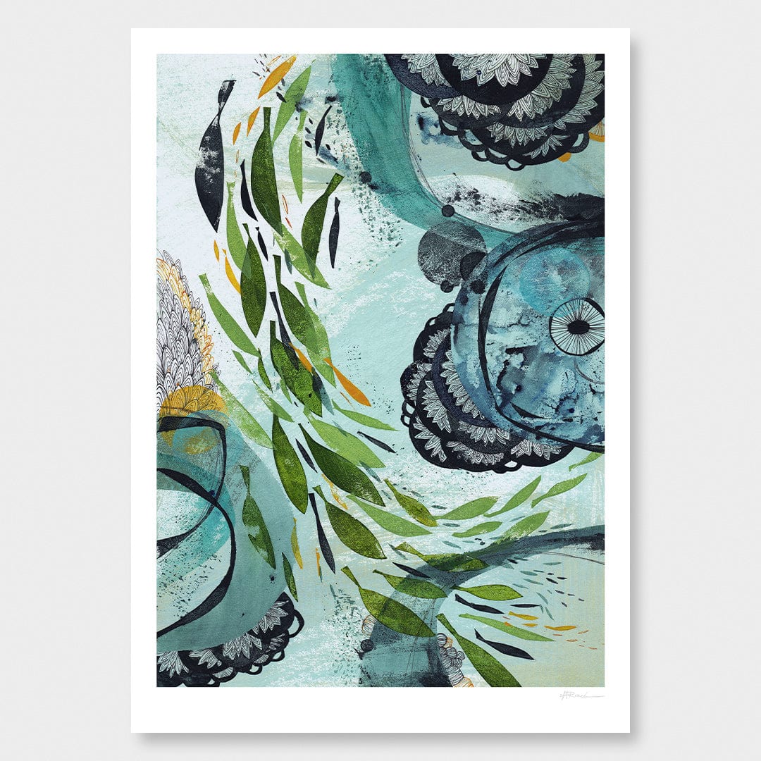 Surface Art Print by Holly Roach
