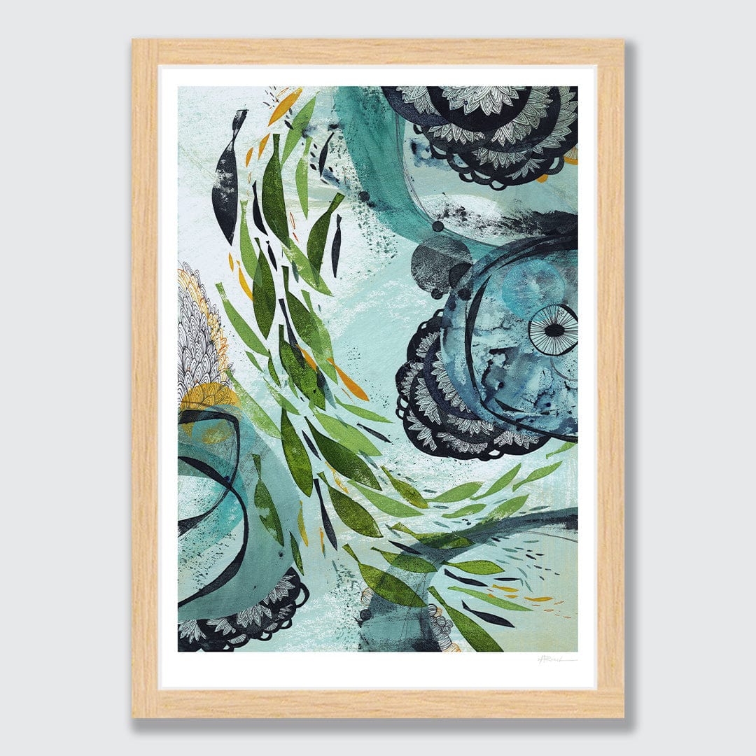 Surface Art Print by Holly Roach