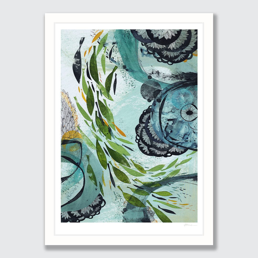 Surface Art Print by Holly Roach