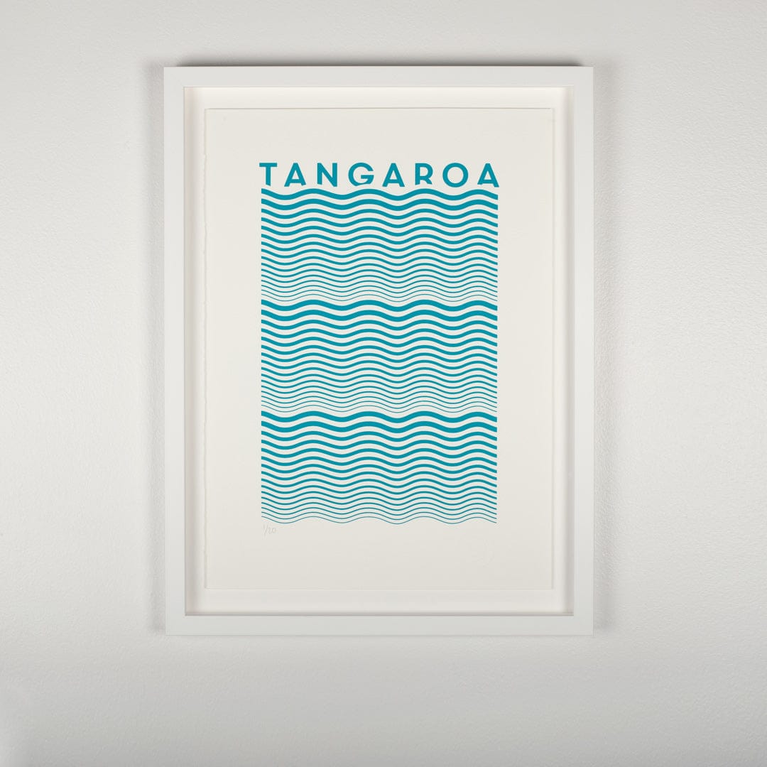 Limited Edition Tangaroa Screen-Print by Home Time