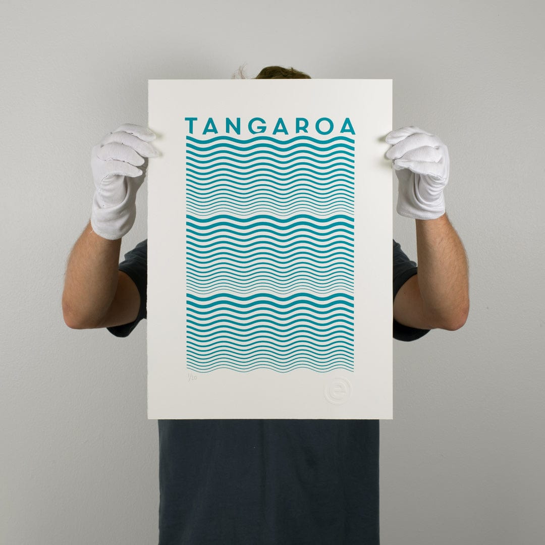 Limited Edition Tangaroa Screen-Print by Home Time