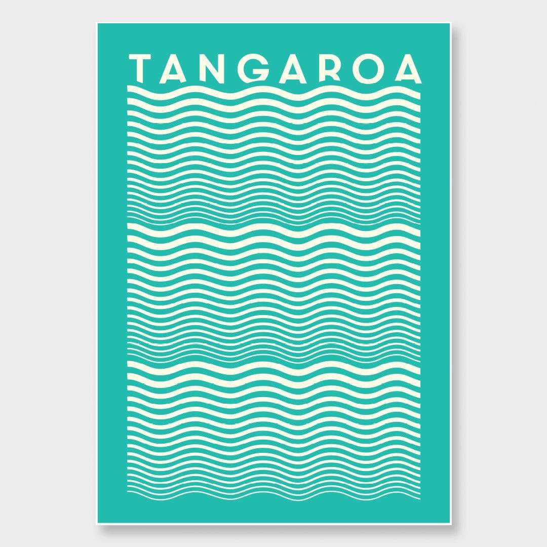 Tangaroa Green Art Print by OSLO