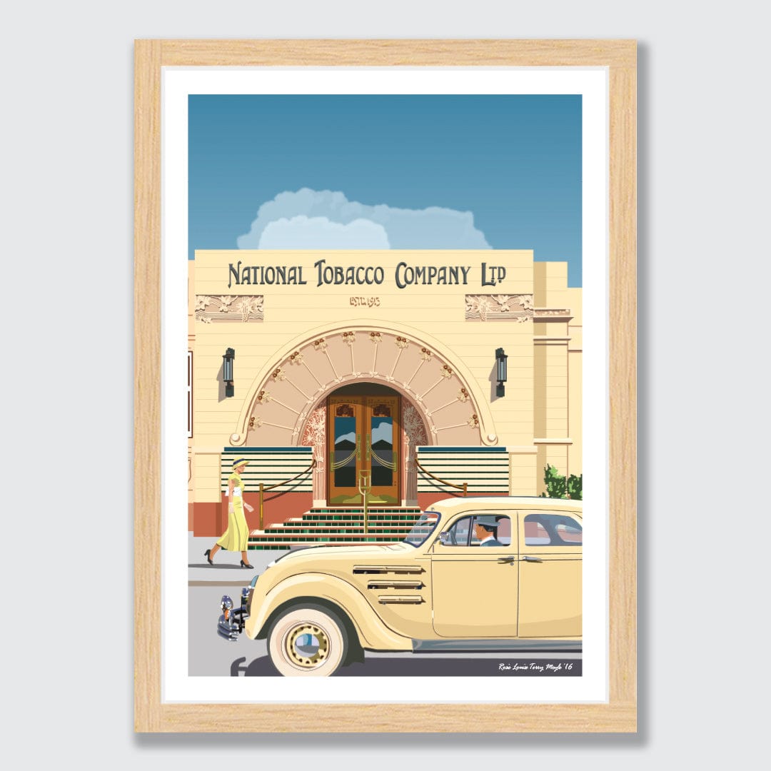 Napier Tobacco Company Art Print by Rosie Louise & Terry Moyle