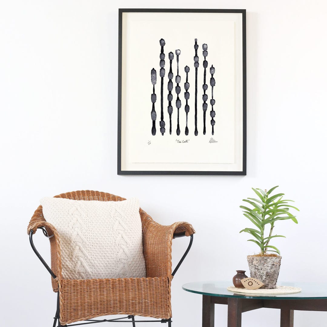 Tui Call Limited Edition Art Print by Sarah Parkinson