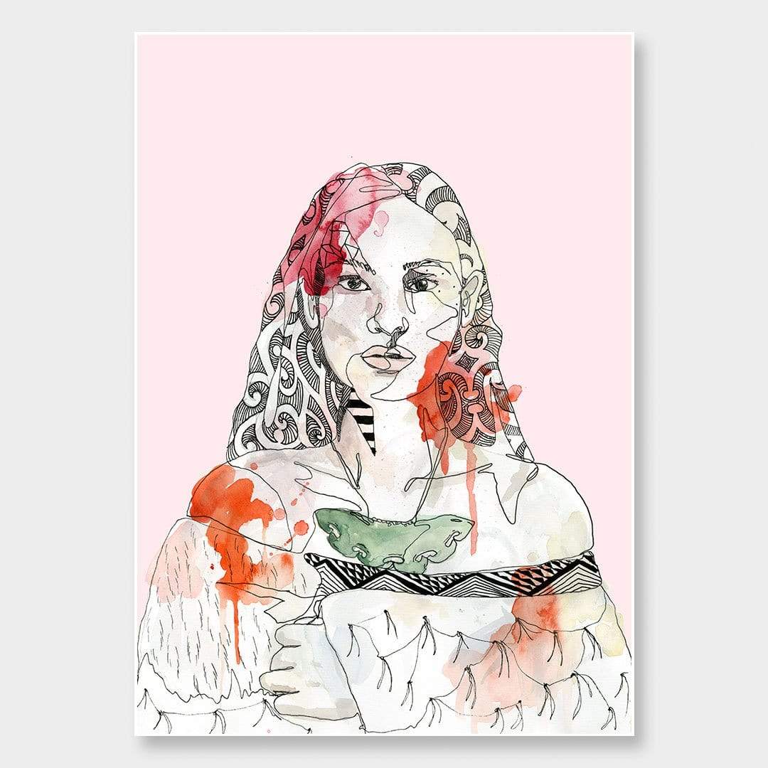 Whakahī Art Print by Makus Art