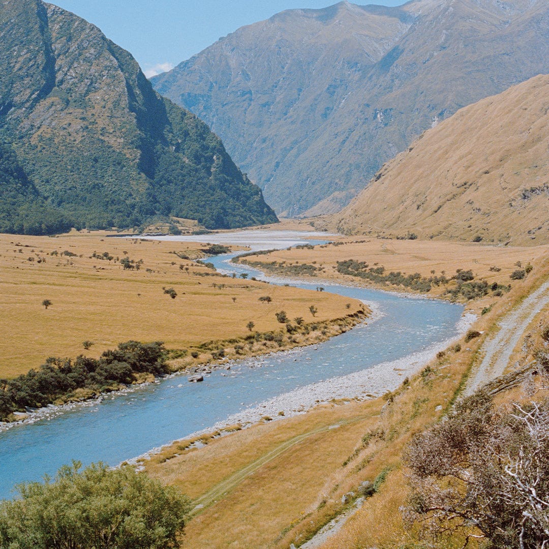 Winding River, Mount Aspiring Photographic Print by Alice Murray
